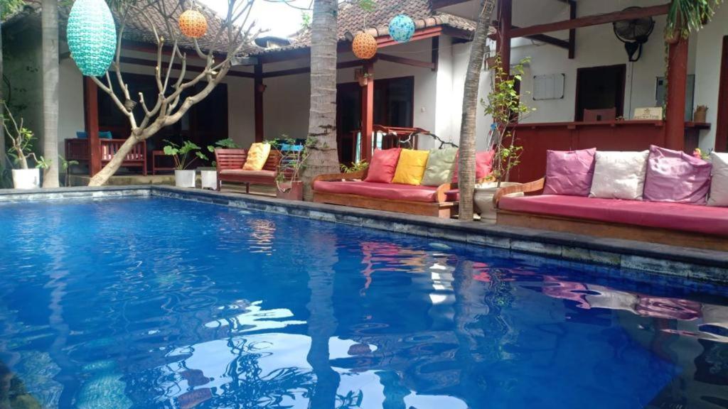 Aaliku Bungalows Gili Trawangan Eksteriør bilde