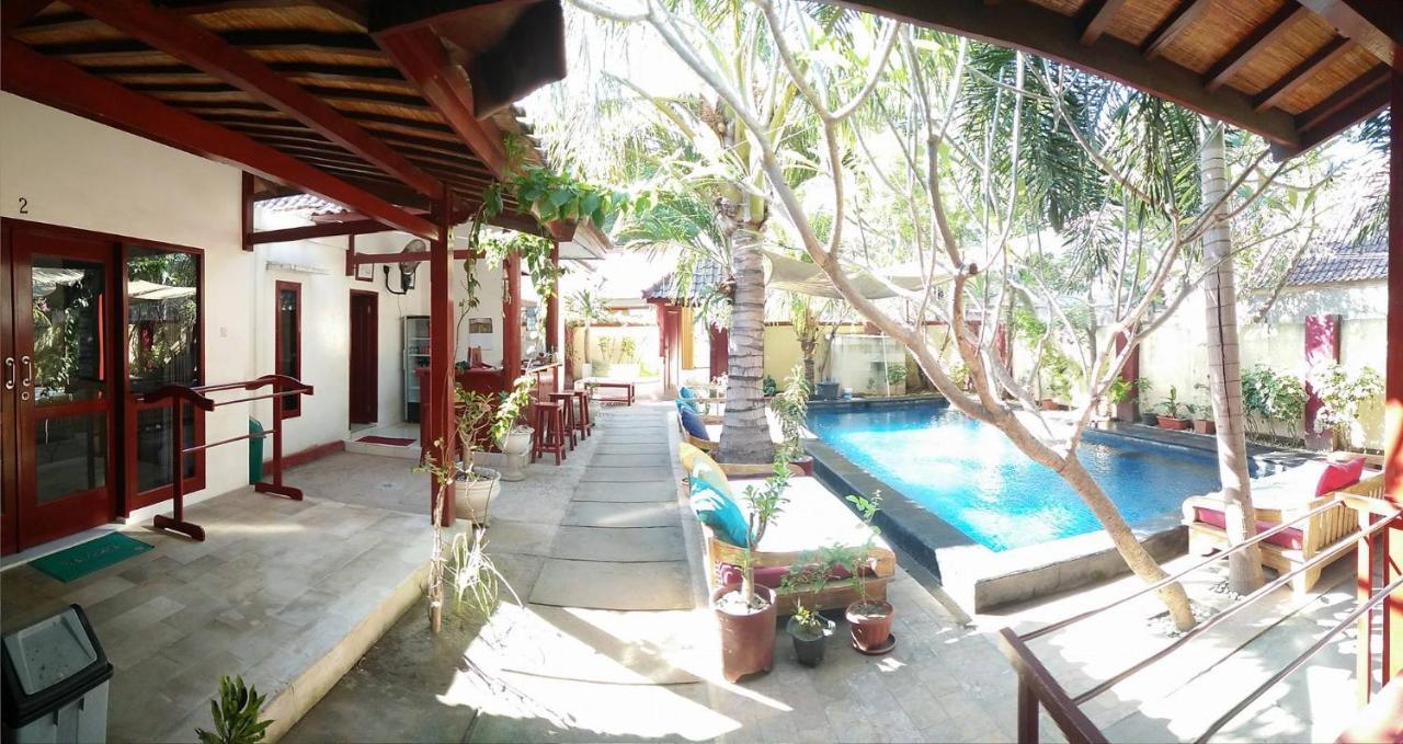 Aaliku Bungalows Gili Trawangan Eksteriør bilde