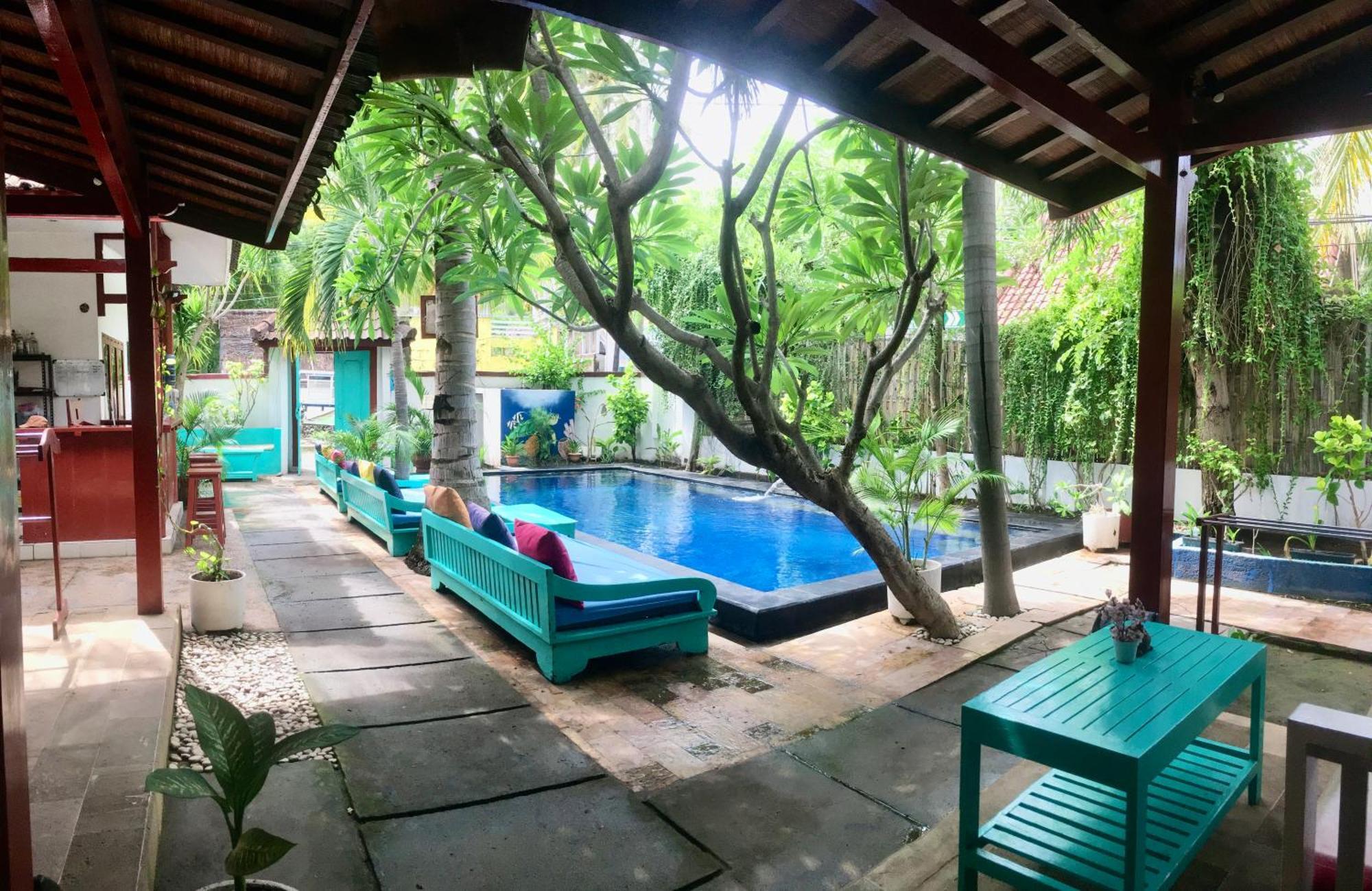 Aaliku Bungalows Gili Trawangan Eksteriør bilde